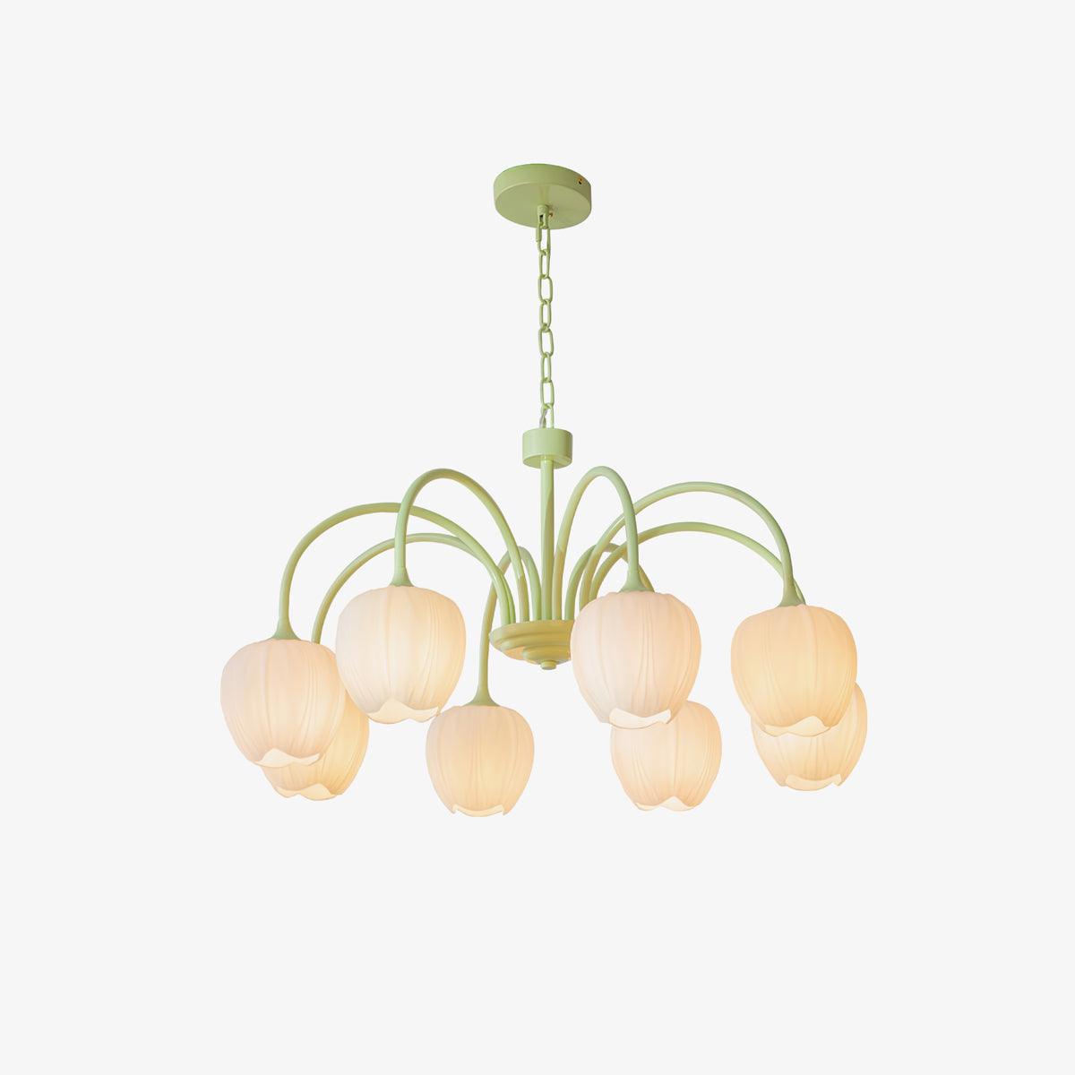 Tulip Matcha Chandelier | TulipGlance