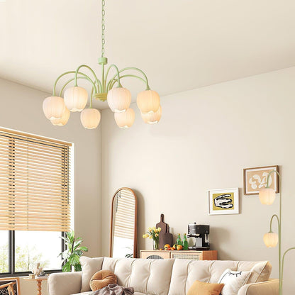 Tulip Matcha Chandelier | TulipGlance