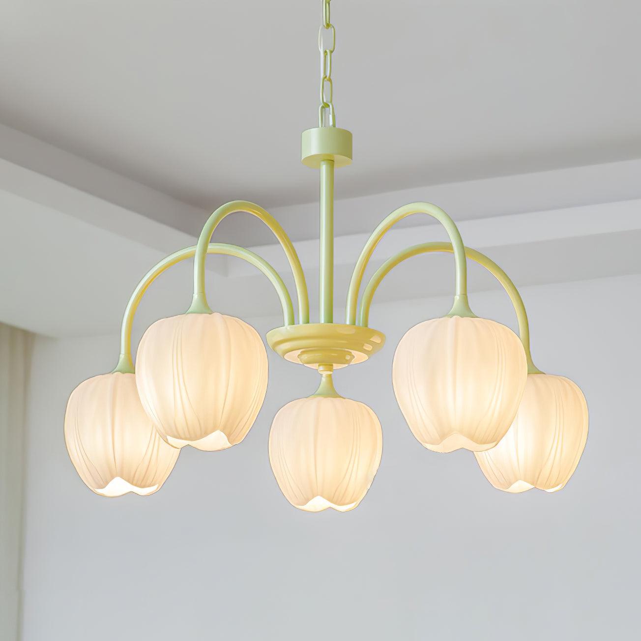 Tulip Matcha Chandelier | TulipGlance