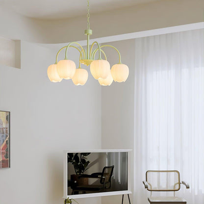 Tulip Matcha Chandelier | TulipGlance