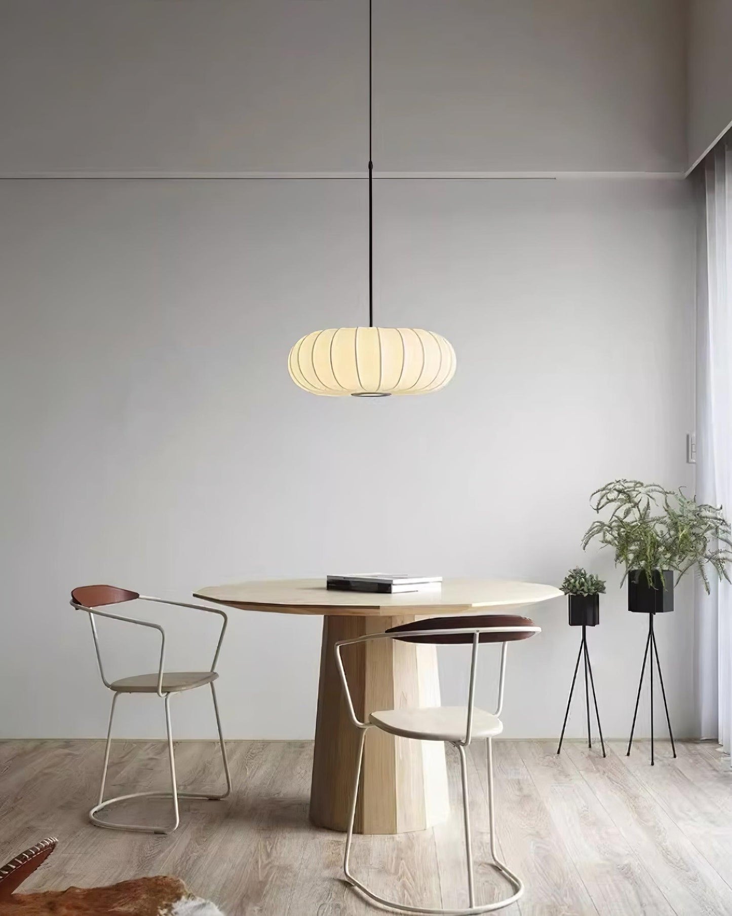 Elegante Hanglamp met Stoffen Kap | VeronaLuxe