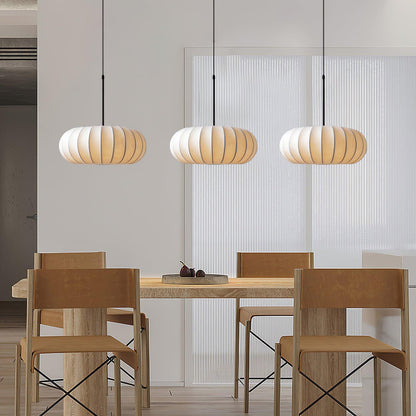 Elegant Pendant Lamp with Fabric Shade | VeronaLuxe