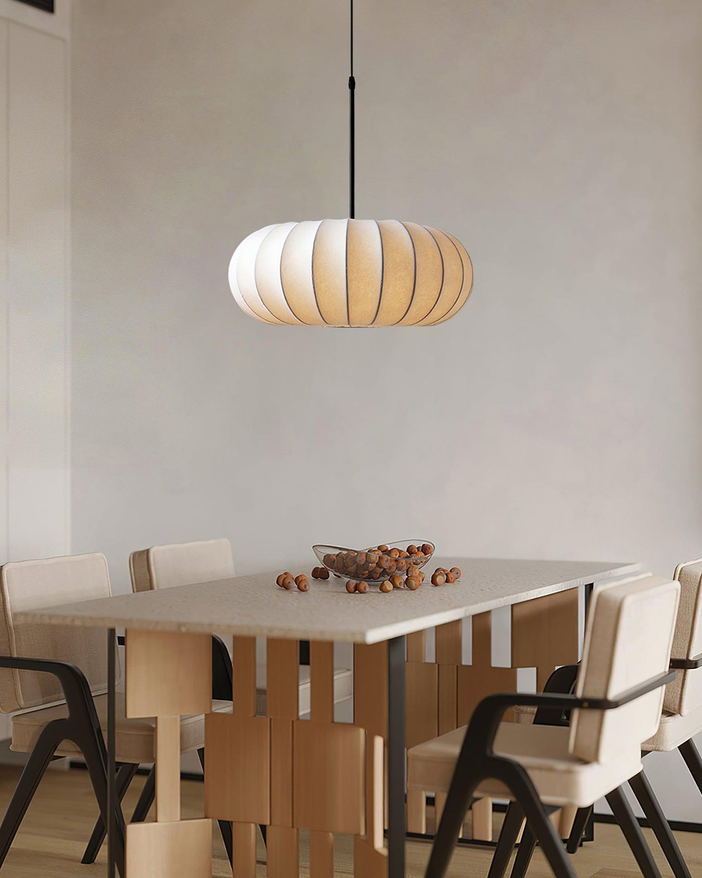 Elegante Hanglamp met Stoffen Kap | VeronaLuxe