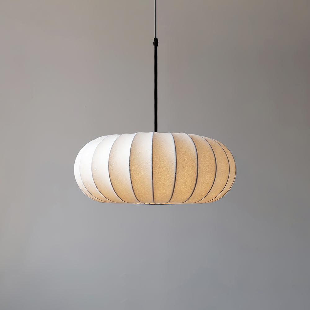 Elegant Pendant Lamp with Fabric Shade | VeronaLuxe