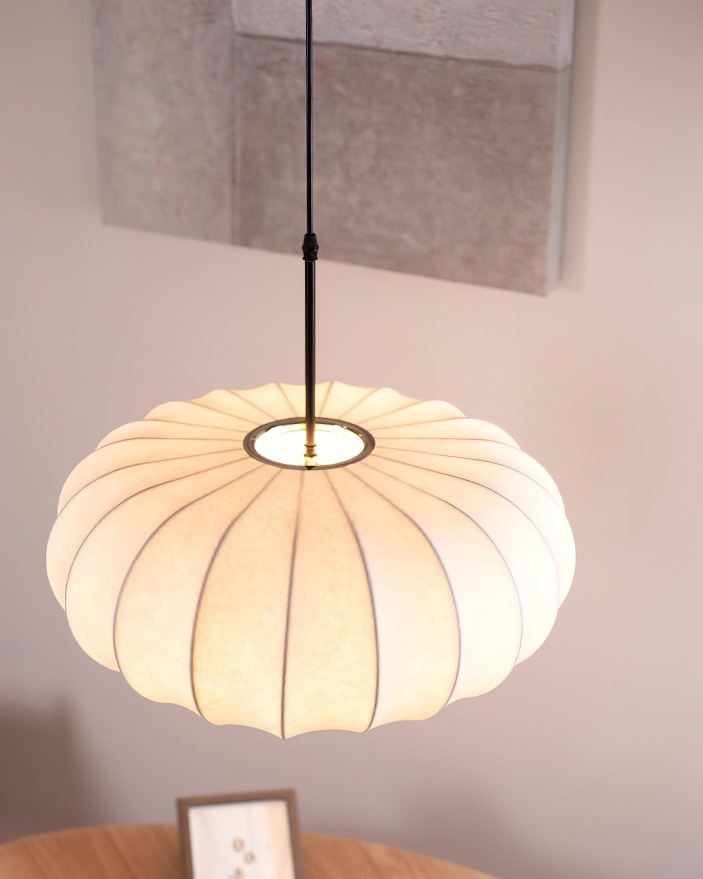 Elegante Hanglamp met Stoffen Kap | VeronaLuxe