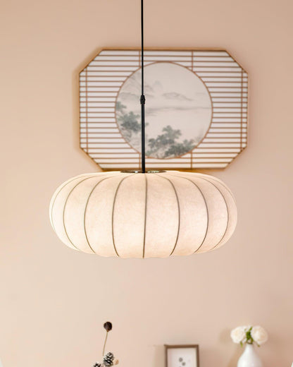 Elegante Hanglamp met Stoffen Kap | VeronaLuxe