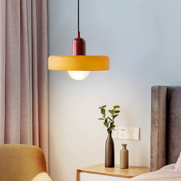 Bauhaus Pendant Lamp in Colored Glass | Aurelio