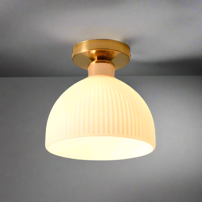 Moderne Plafondlamp Glas | LumiMilk