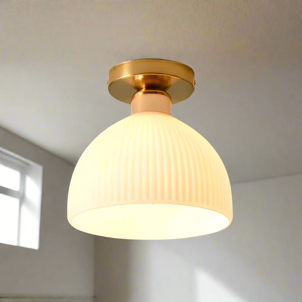 Moderne Plafondlamp Glas | LumiMilk