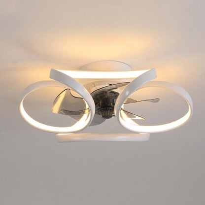 Modern Flower Ceiling Fan | LumiBreeze