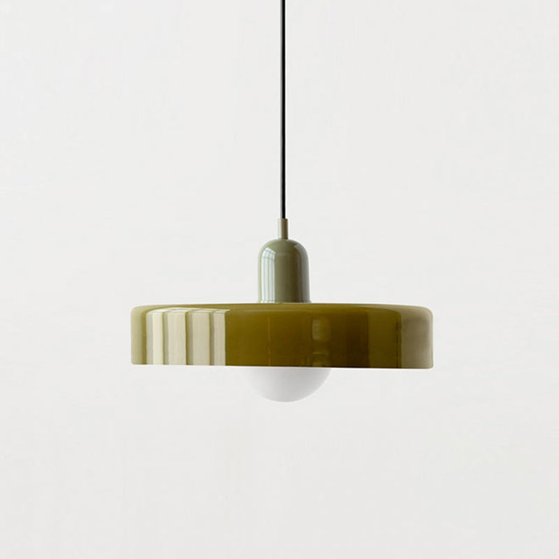 Bauhaus Pendant Lamp in Colored Glass | Aurelio