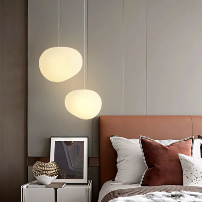 Elegante hanglamp van glas en metaal | PebbleGlow