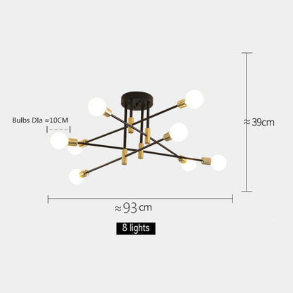 Glazen Bol Kroonluchter | OrbitLight