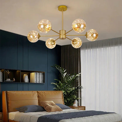 Luxury Glass Ball Chandelier | NobleLuminance