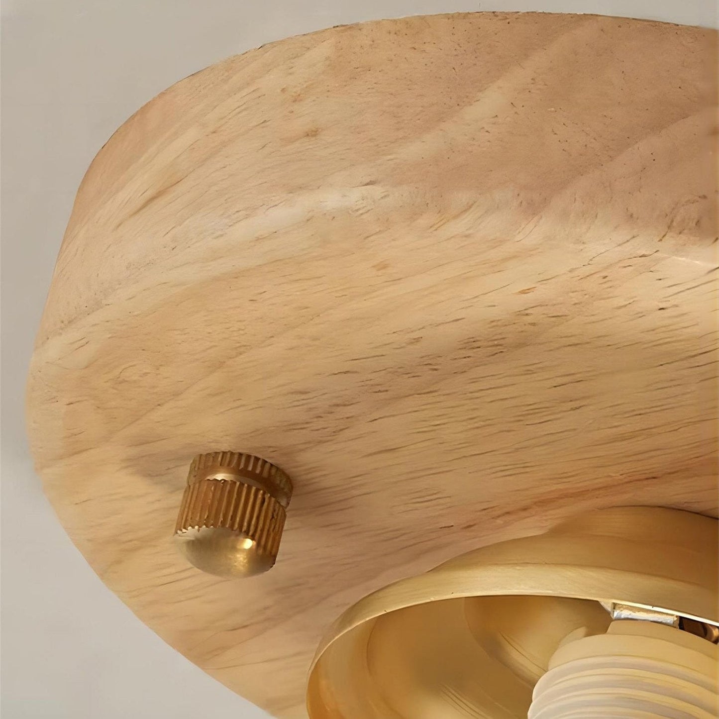 Modern Ceiling Lamp Wood | SnowPumpkin