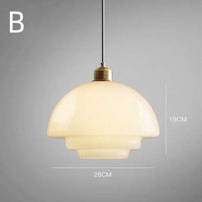 White Glass Pendant Lamp | LumeSphere