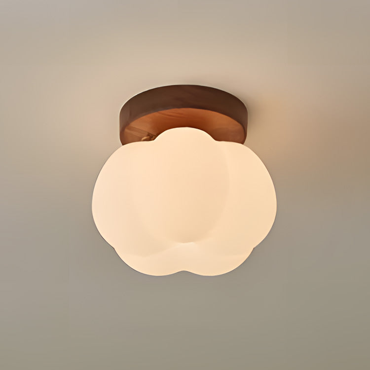 Modern Ceiling Lamp Wood | SnowPumpkin