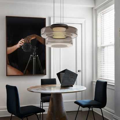 BauhausGlow | Glazen Hanglamp in Bauhaus Stijl