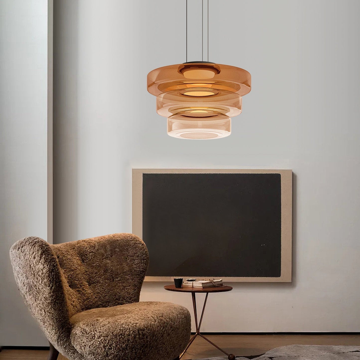 BauhausGlow | Glazen Hanglamp in Bauhaus Stijl