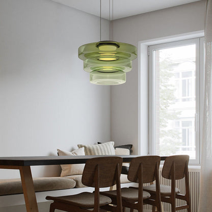 BauhausGlow | Glazen Hanglamp in Bauhaus Stijl