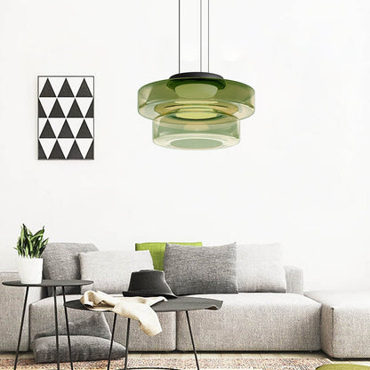 BauhausGlow | Glazen Hanglamp in Bauhaus Stijl