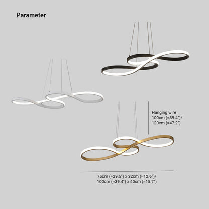 LED Hanglamp met Muzikale Noten Design | Luminote