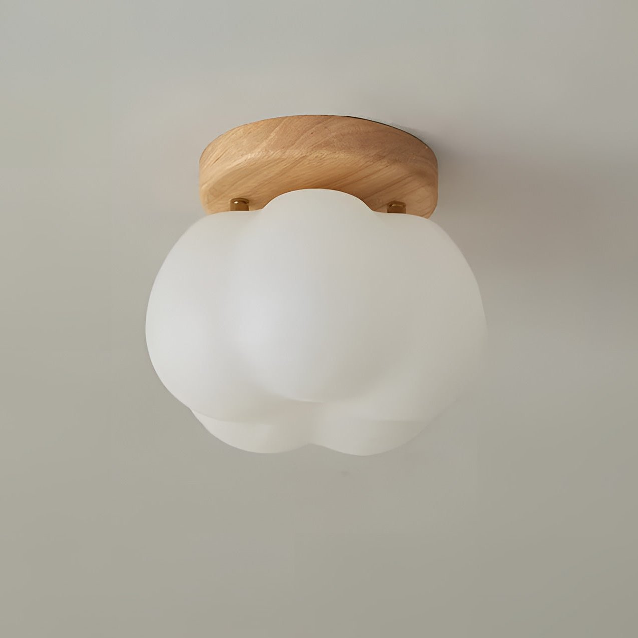 Moderne Plafondlamp Hout | LumiPumpkin