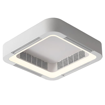 Moderne plafondventilator zonder bladen met LED-verlichting | AeroGlow