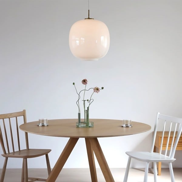 Modern Nordic Opal Glass Radihous Pendant Lamp