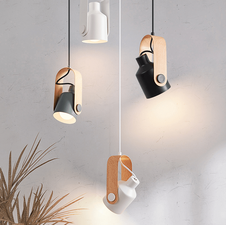 Scandinavische Hanglamp Spotlight | LuminoWood