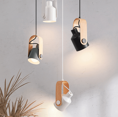 Scandinavian Pendant Lamp Spotlight | LuminoWood