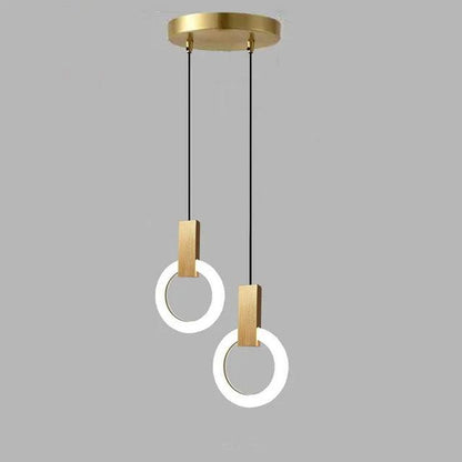 NordicGlow | Minimalist LED Ring Pendant Lamp