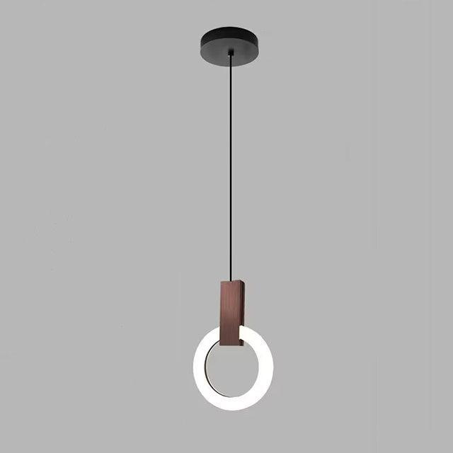 NordicGlow | Minimalist LED Ring Pendant Lamp