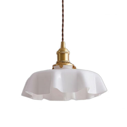 Retro Glazen Bloemen Hanglamp | LumiCréme