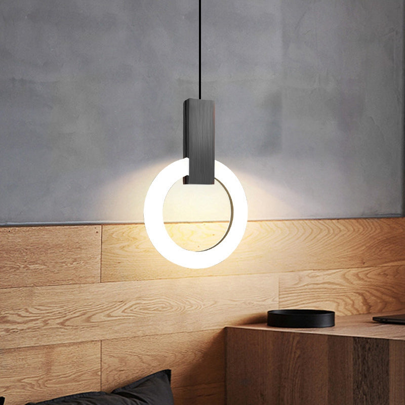 NordicGlow | Minimalist LED Ring Pendant Lamp