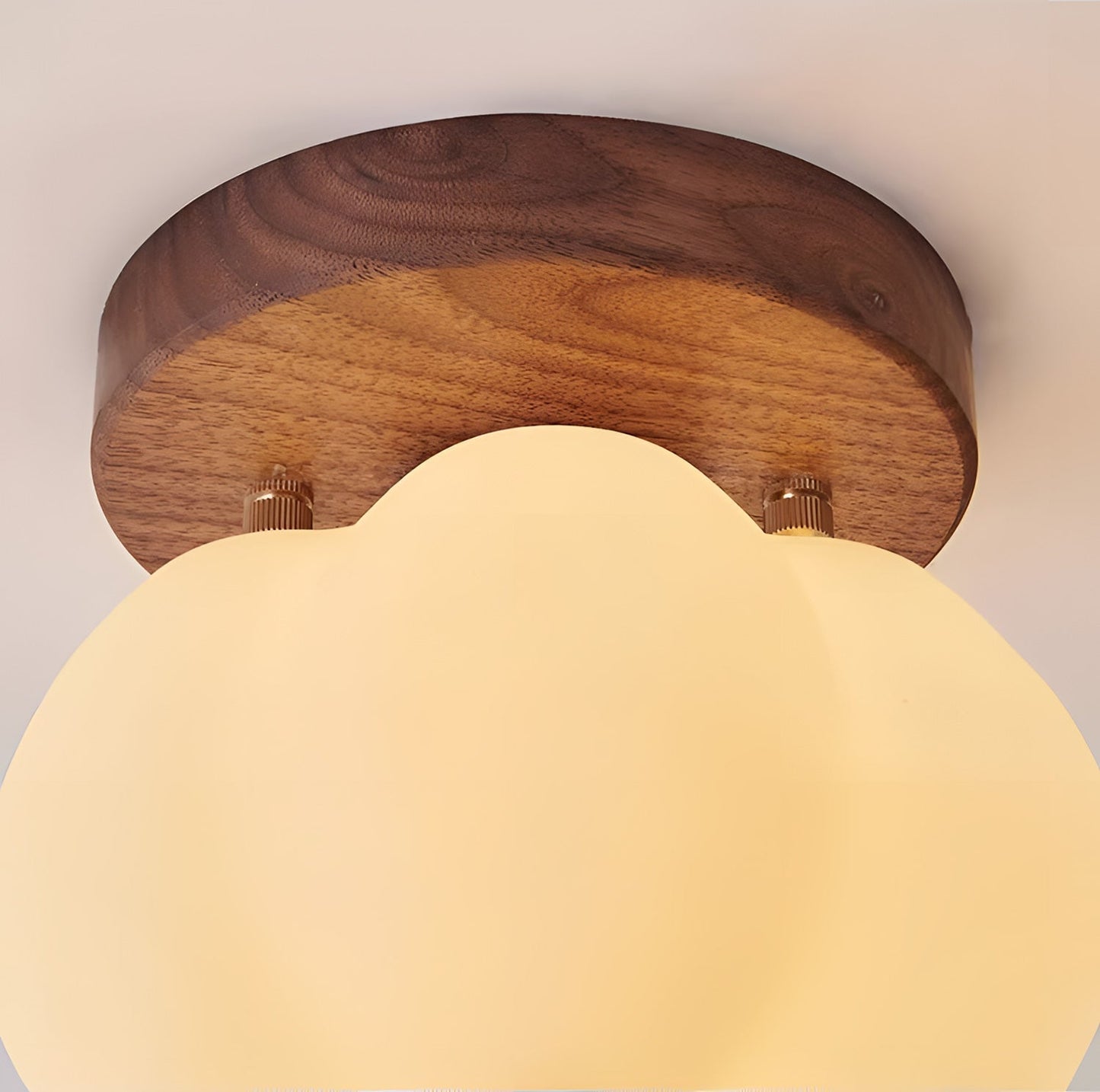 Moderne Plafondlamp Hout | LumiPumpkin