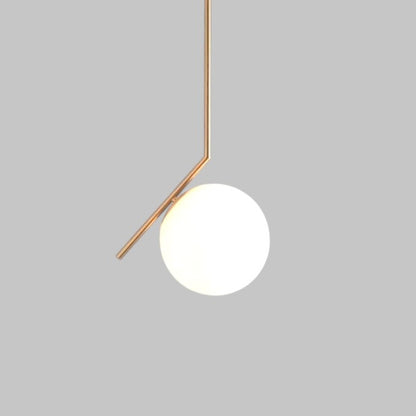 Elegante Glazen Hanglamp | LumiHarmony