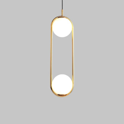 Elegante Glazen Hanglamp | LumiHarmony