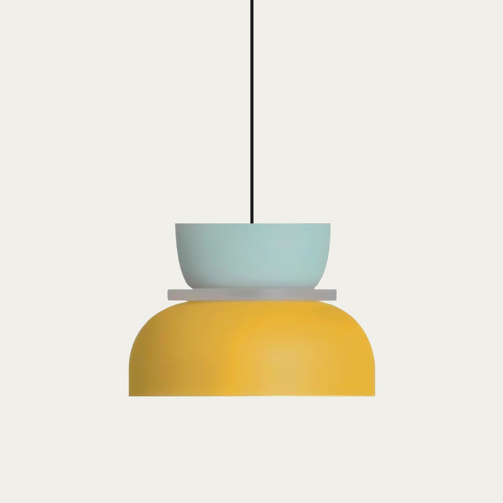 Nordic color block pendant lamp | DulcyGlow