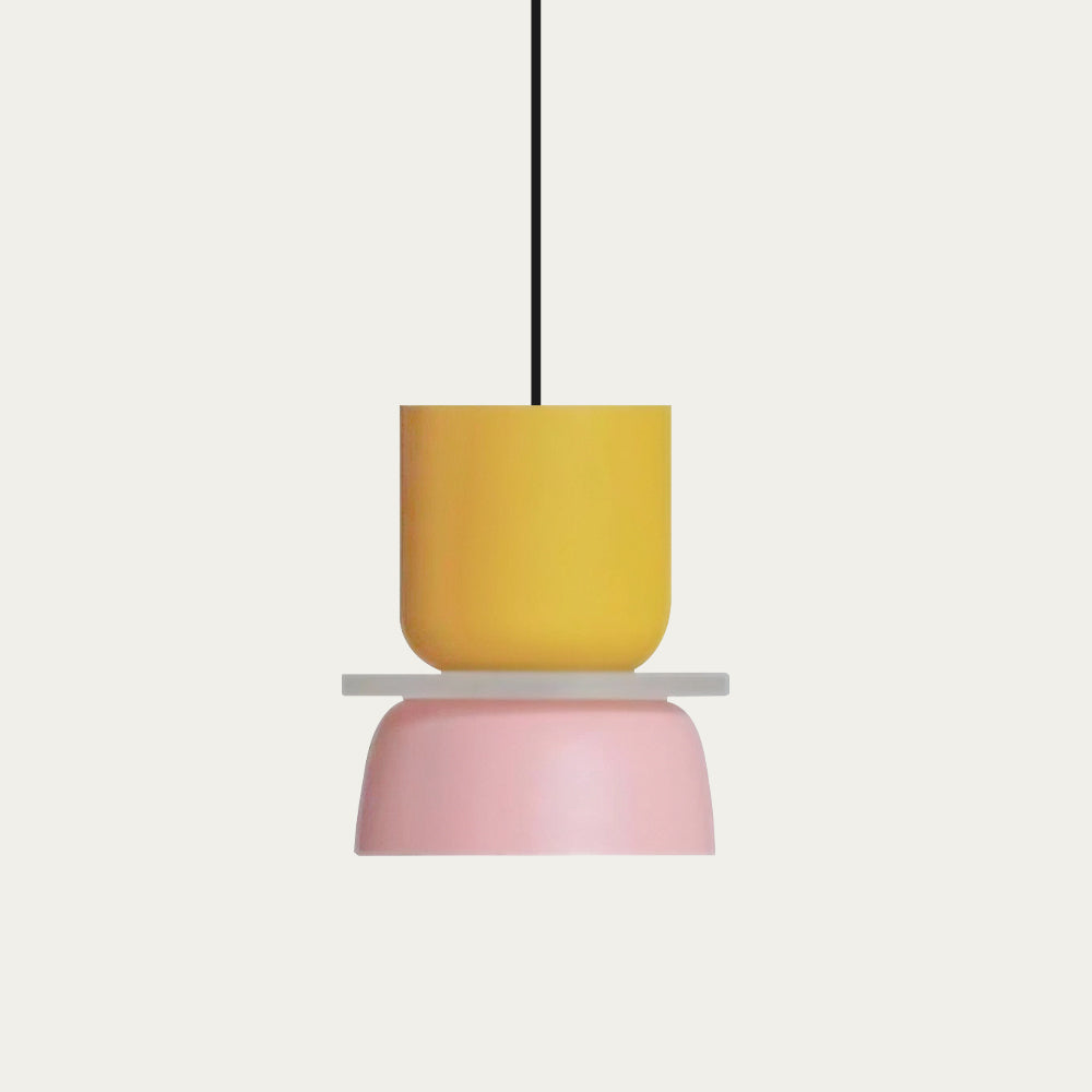 Nordic kleurblok hanglamp | DulcyGlow