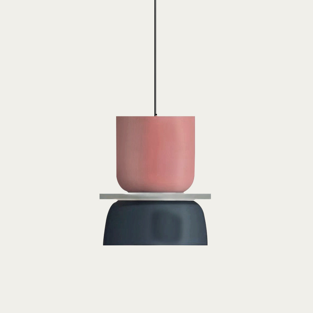 Nordic kleurblok hanglamp | DulcyGlow