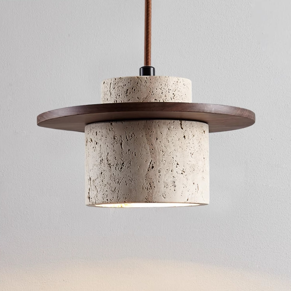 TravertiLuxe | Travertine Pendant Lamp