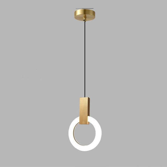 NordicGlow | Minimalist LED Ring Pendant Lamp